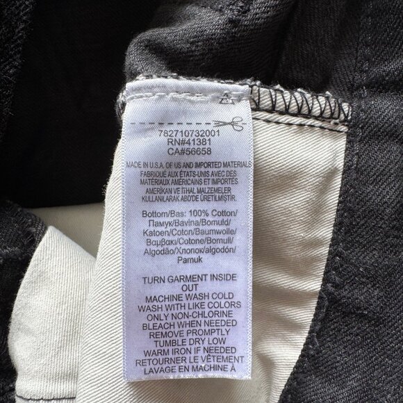 Double RL RRL Slim Fit Black Selvedge Jean 30x32 - Picture 10 of 10